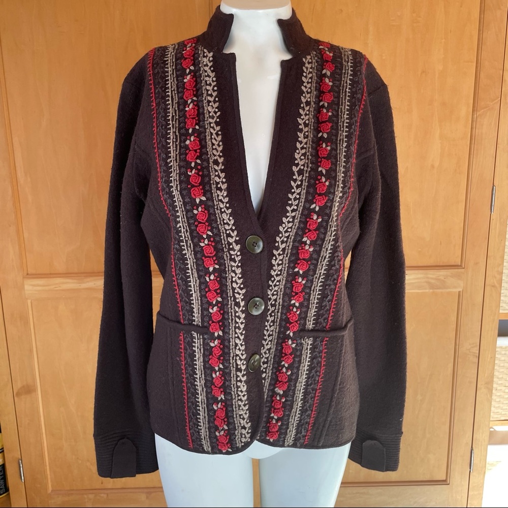 David Brooks wool jacket